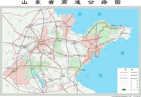 2030年山東高速規劃圖